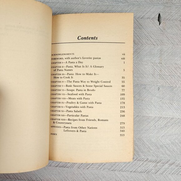 The Complete Book Of Pasta An Italian Cookbook Jack Denton Scott Vintage Ethnic - Picture 5 of 7